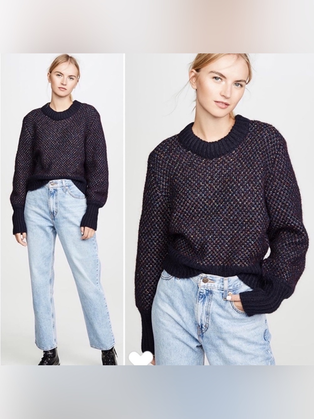 Veronica Beard Beckia Alpaca/Wool Blend Sweater, XS